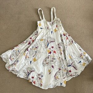 Butterfly mini dress, in good condition.